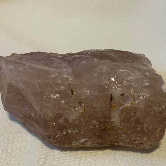 SOLD Rose Quartz Chunk - Picture 8 of 17
